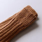 Organic Cotton Low Gauge Socks, Brown