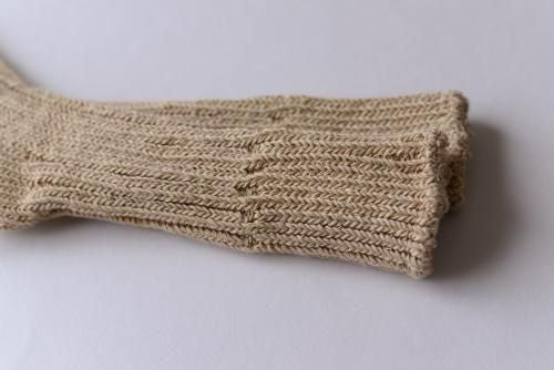 Organic Cotton Low Gauge Socks Green