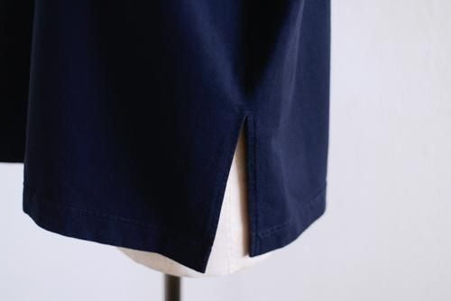 コットンギャザースリーブプルオーバー Black