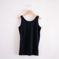 Supima Cotton Tank Top Black