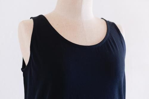 Supima Cotton Tank Top Black
