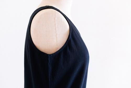 Supima Cotton Tank Top Black