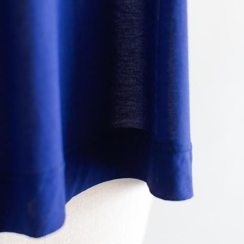 ソフトコットンシアープルオーバー Navy