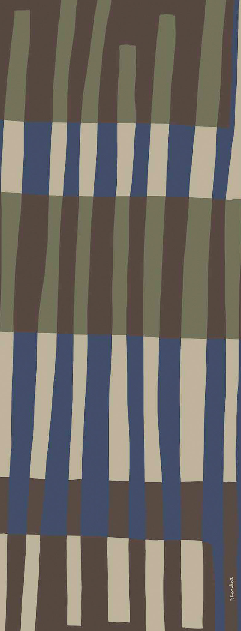 ウールヴェジタブルストール Winter