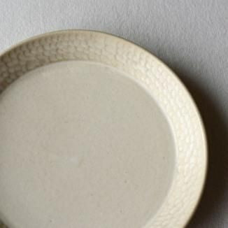 Hail Rim Plate, Small, White