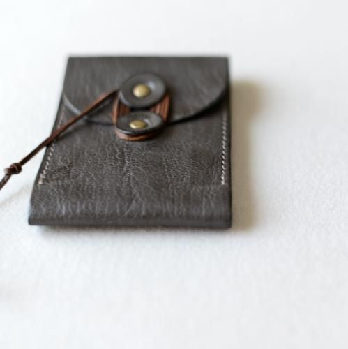 Goat leather digital camera case