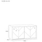 Herringbone shelf
