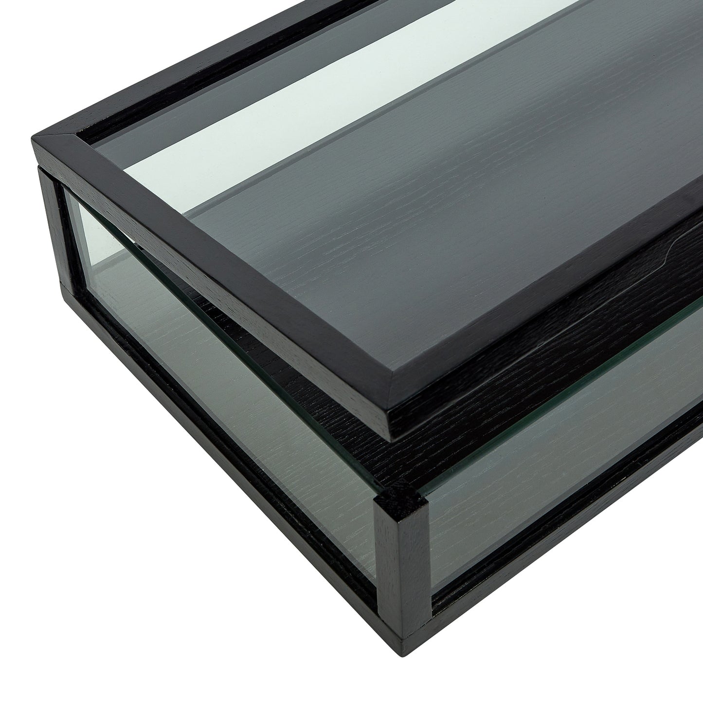 Glass display case