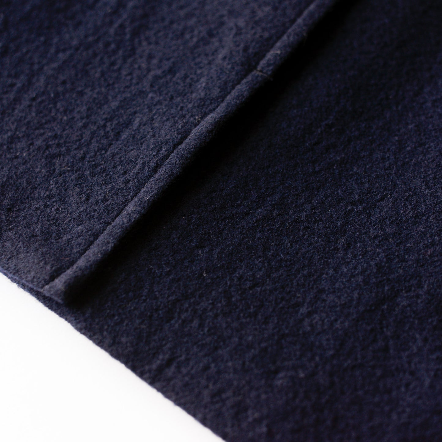 ウールノーカラーショートジャケット Black