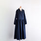 ショールカラーカシュクールワンピース Black