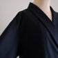 ショールカラーカシュクールワンピース Black