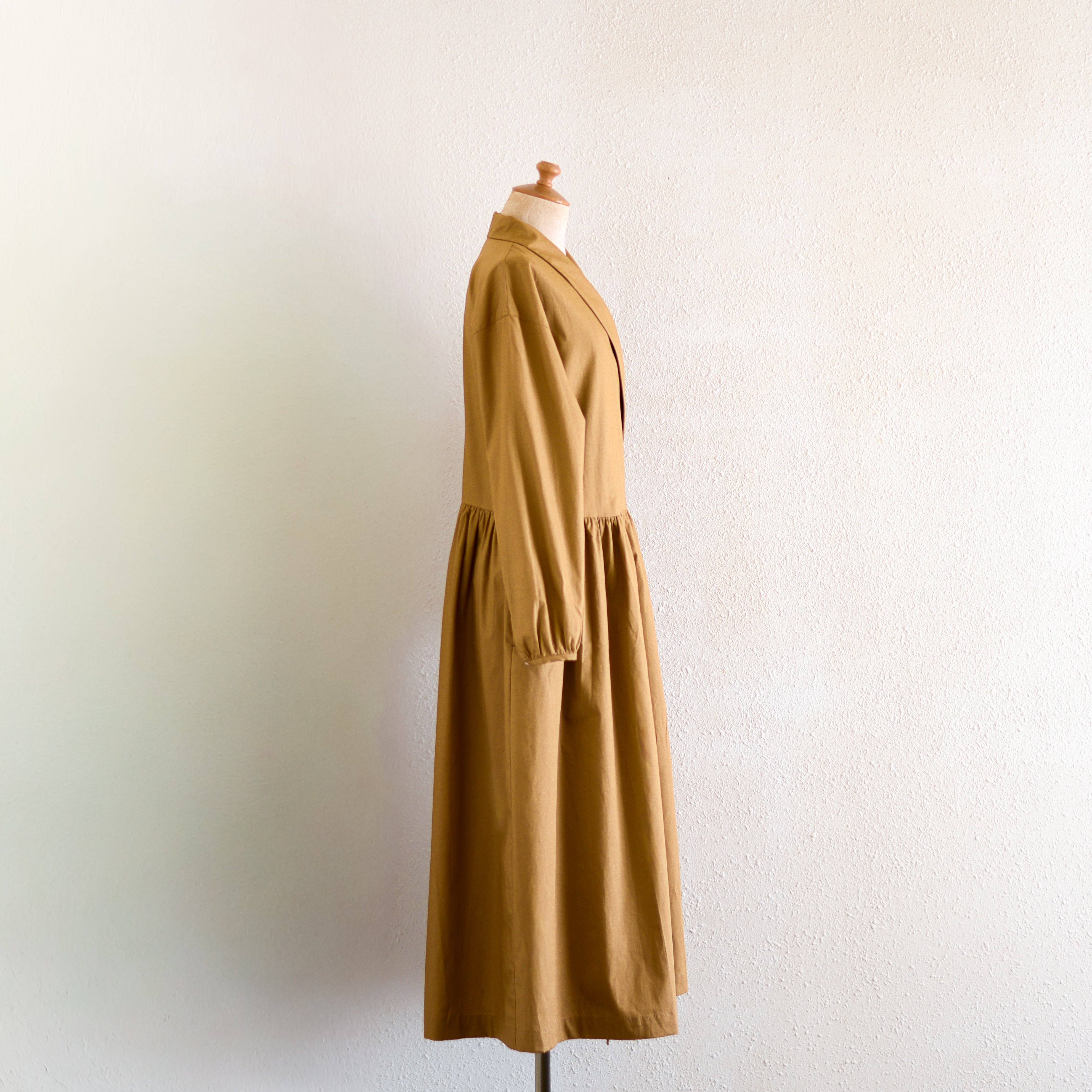ショールカラーカシュクールワンピース Mocha – MAR ONLINE STORE
