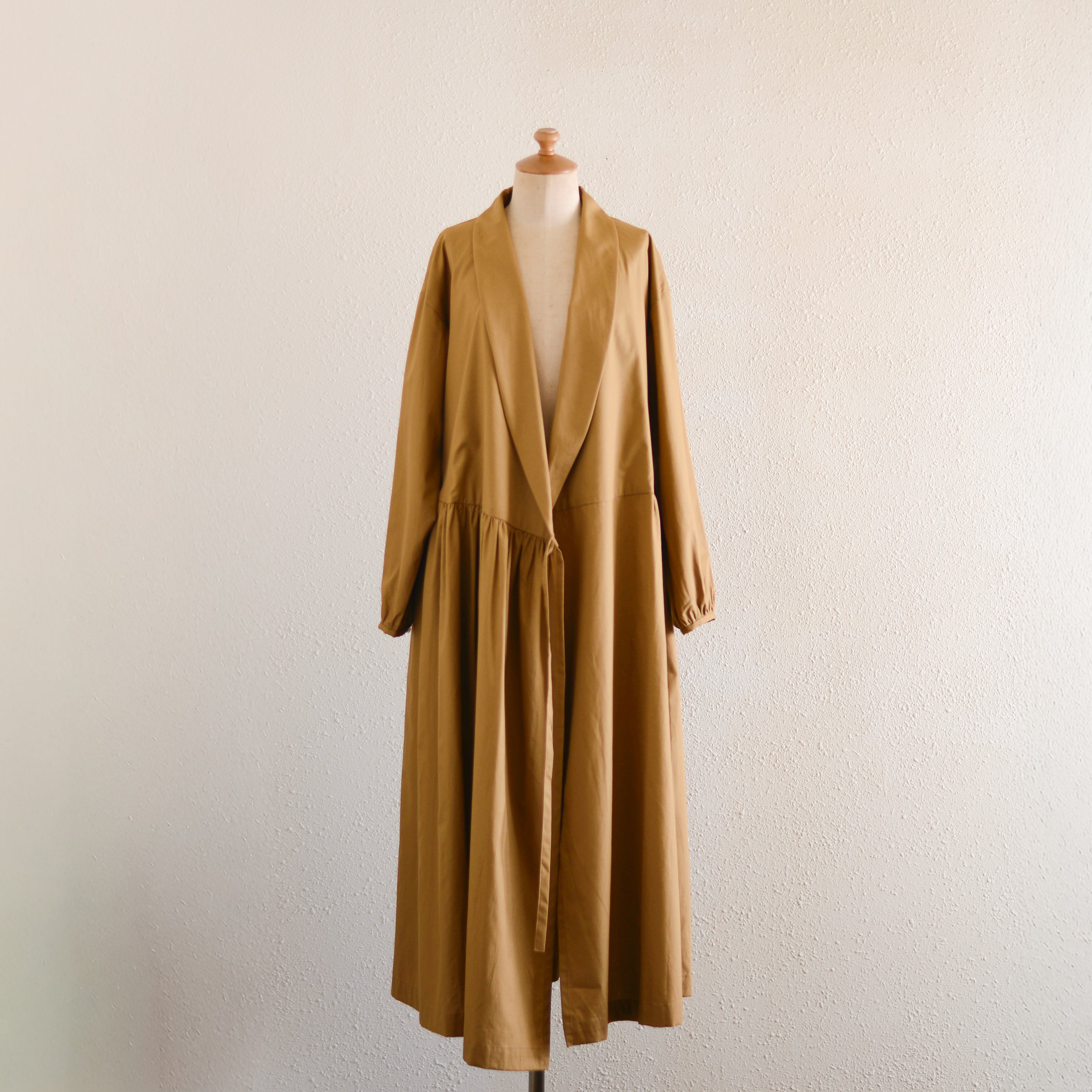 MARIHA カシュクールワンピース ブラウン MARIHA カシュクールワンピース ブラウン ブラウンドット カシュクール