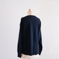 Cotton Waffle Long Sleeve Shirt Black