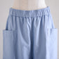 コットンサイドポケットパンツ Sax