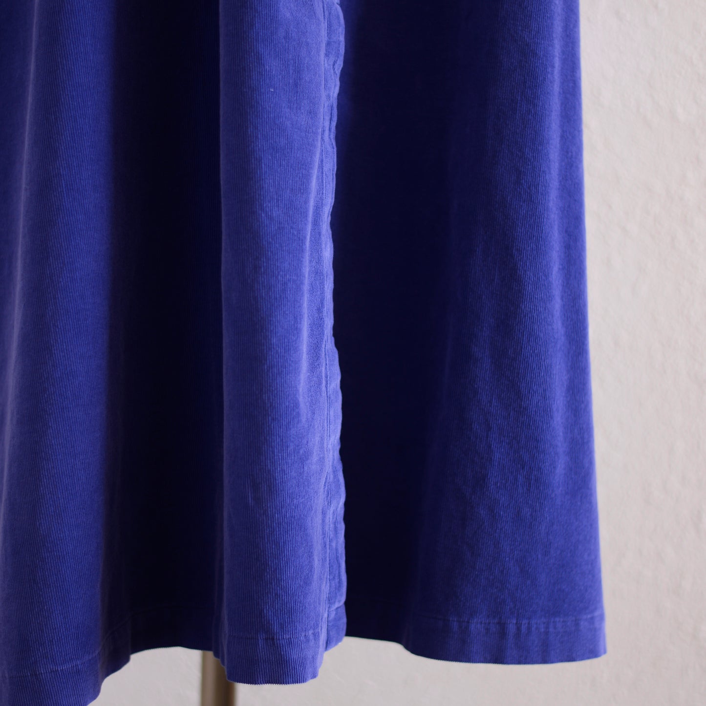 コットンコーデュロイシャツワンピース Navy