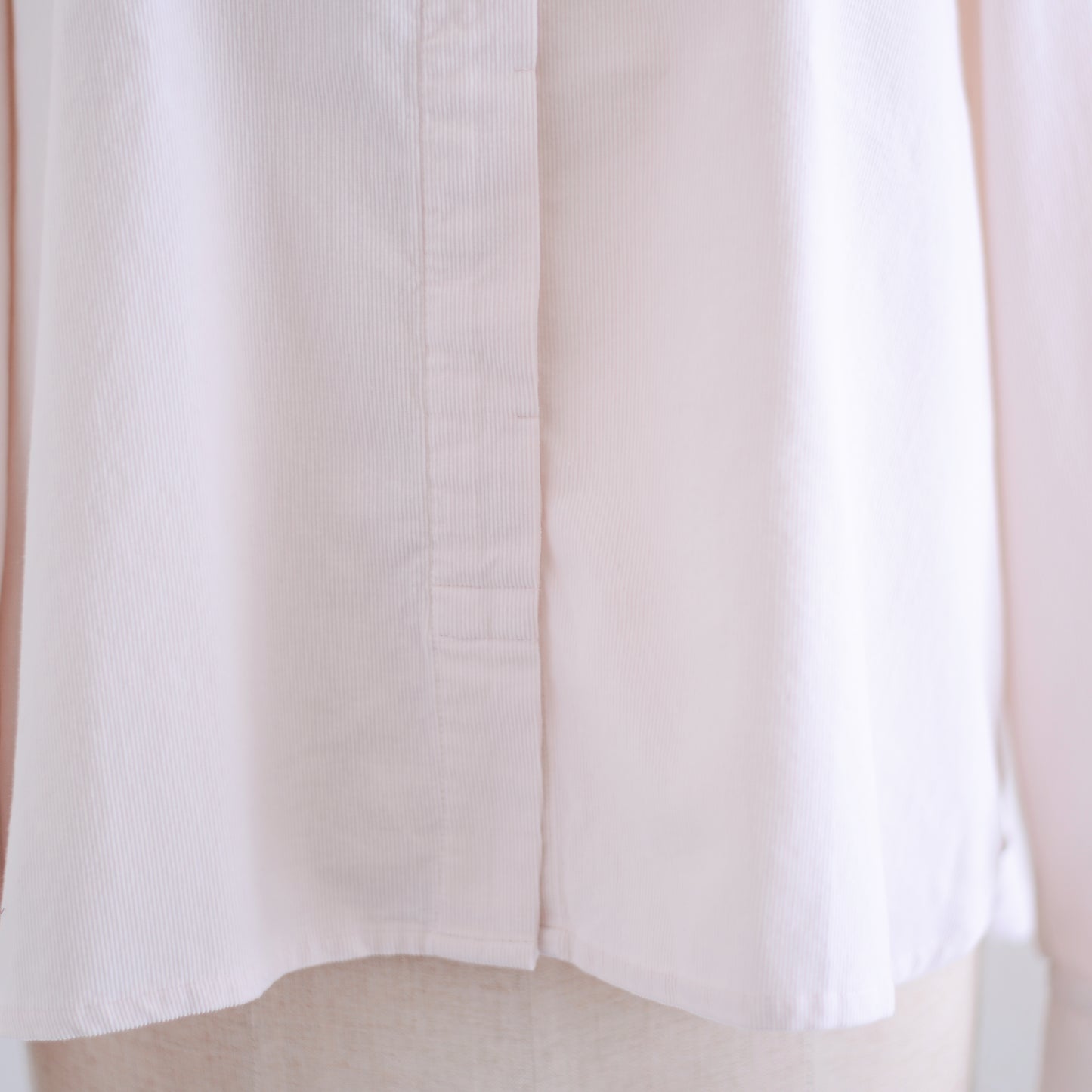 コットンスタンドオーバーシャツ Pink