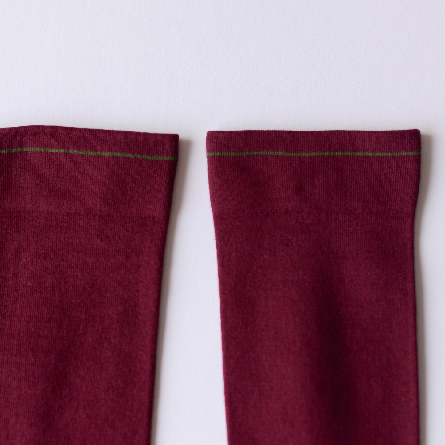 Solid Burgundy Socks