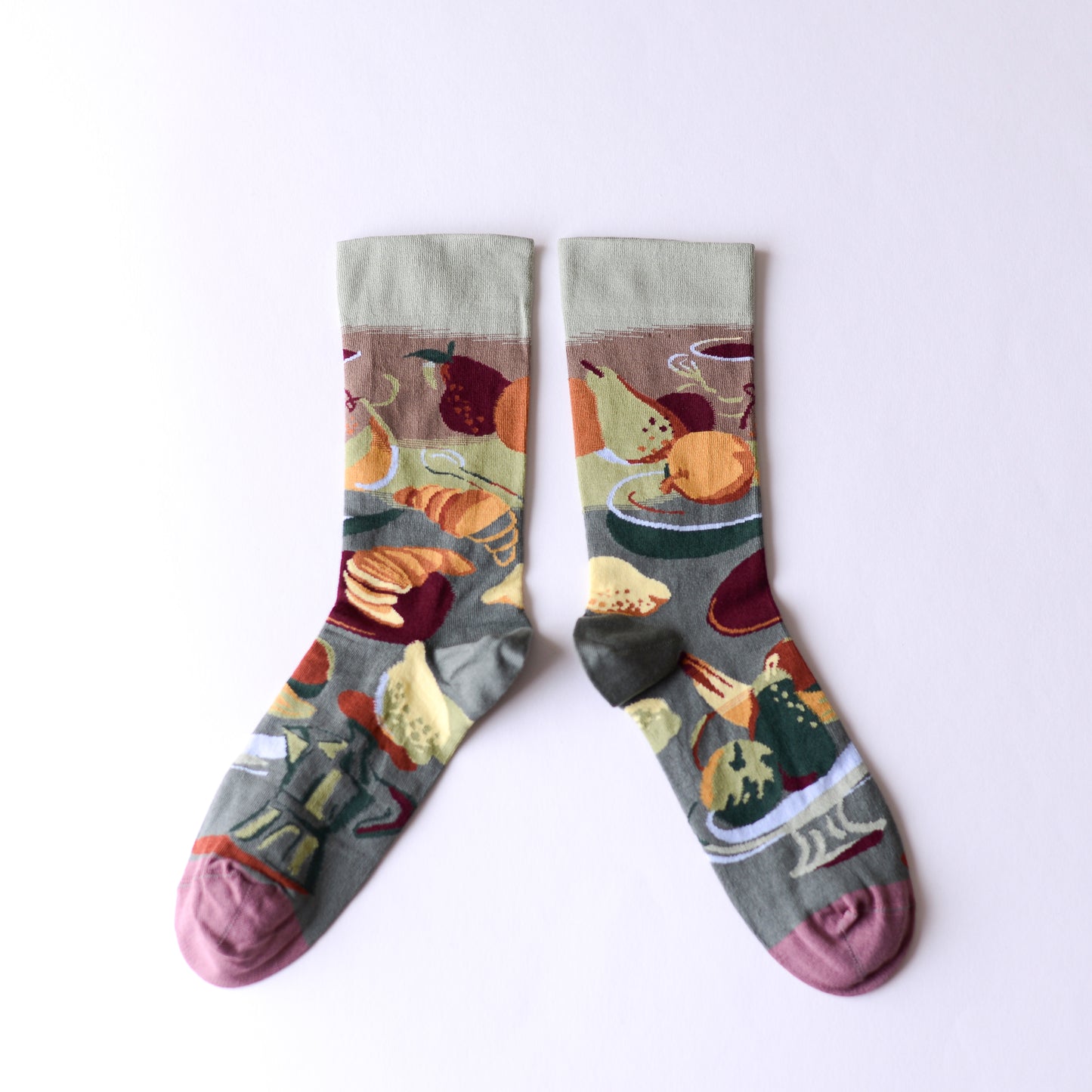 Verdigris Brunch Socks