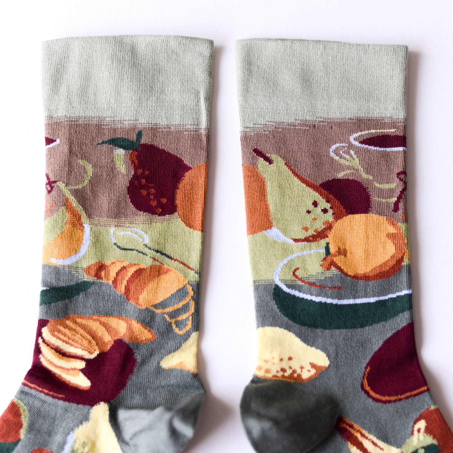 Verdigris Brunch Socks