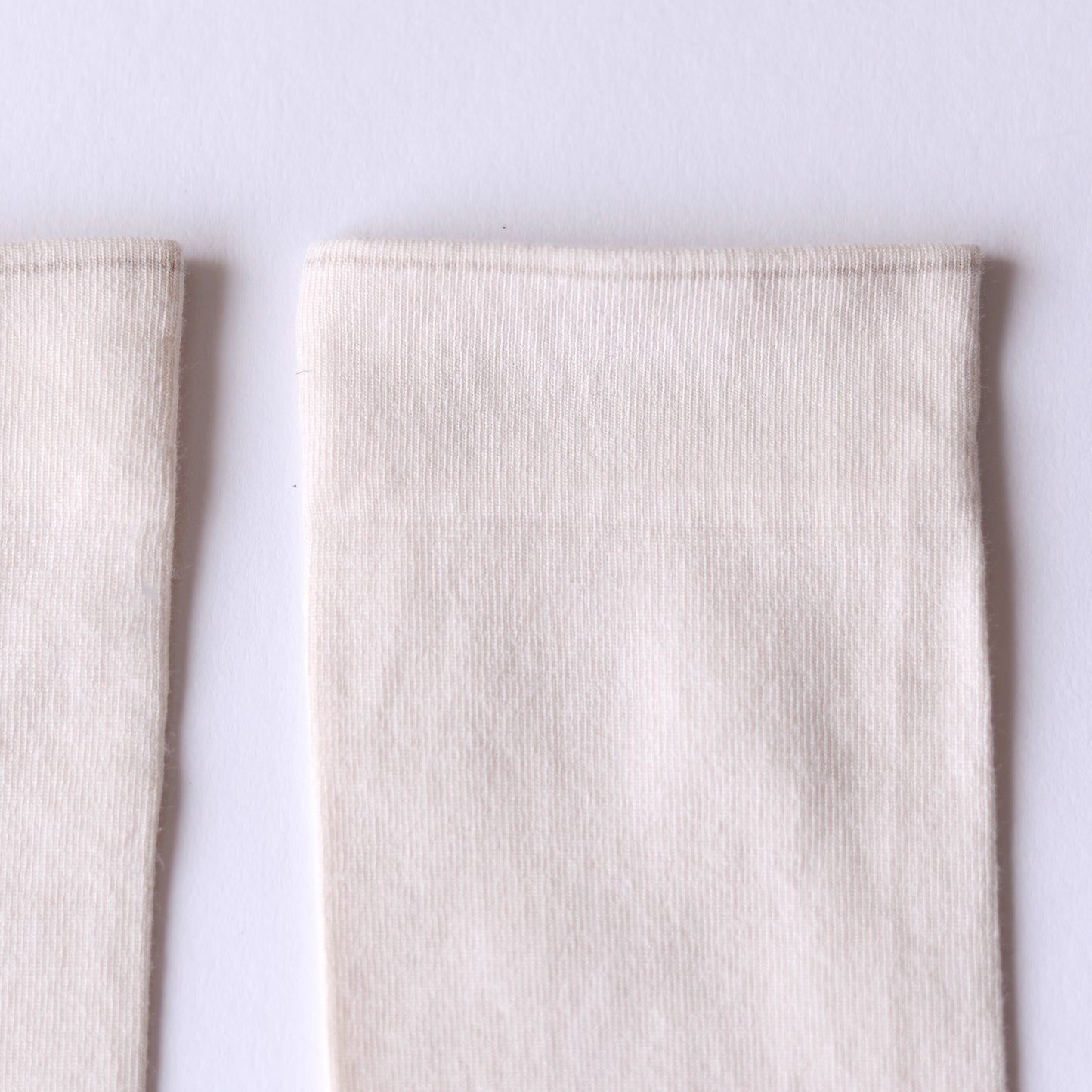 Solid Natural Socks