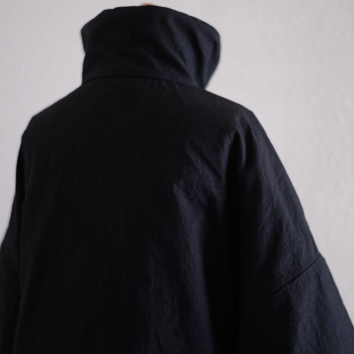 コットンキルトリバーシブルジャケット Black