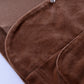 コットンベロアスナップジャケット Brown