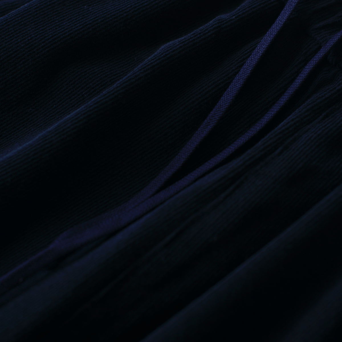 コットンイージーバレルパンツ Black