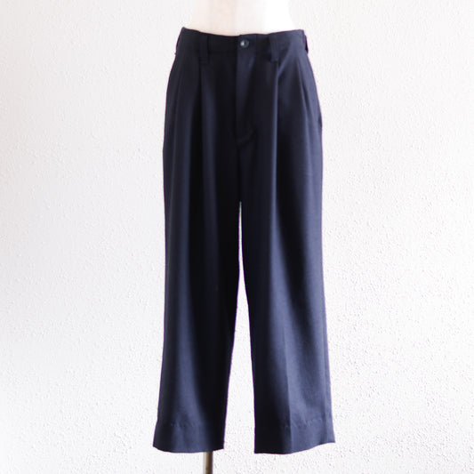 Tweed Tapered Pants Black