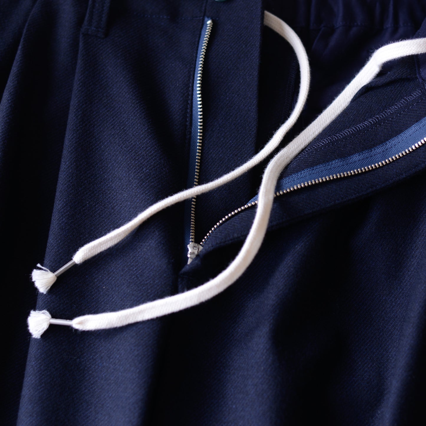 Tweed Tapered Pants Black