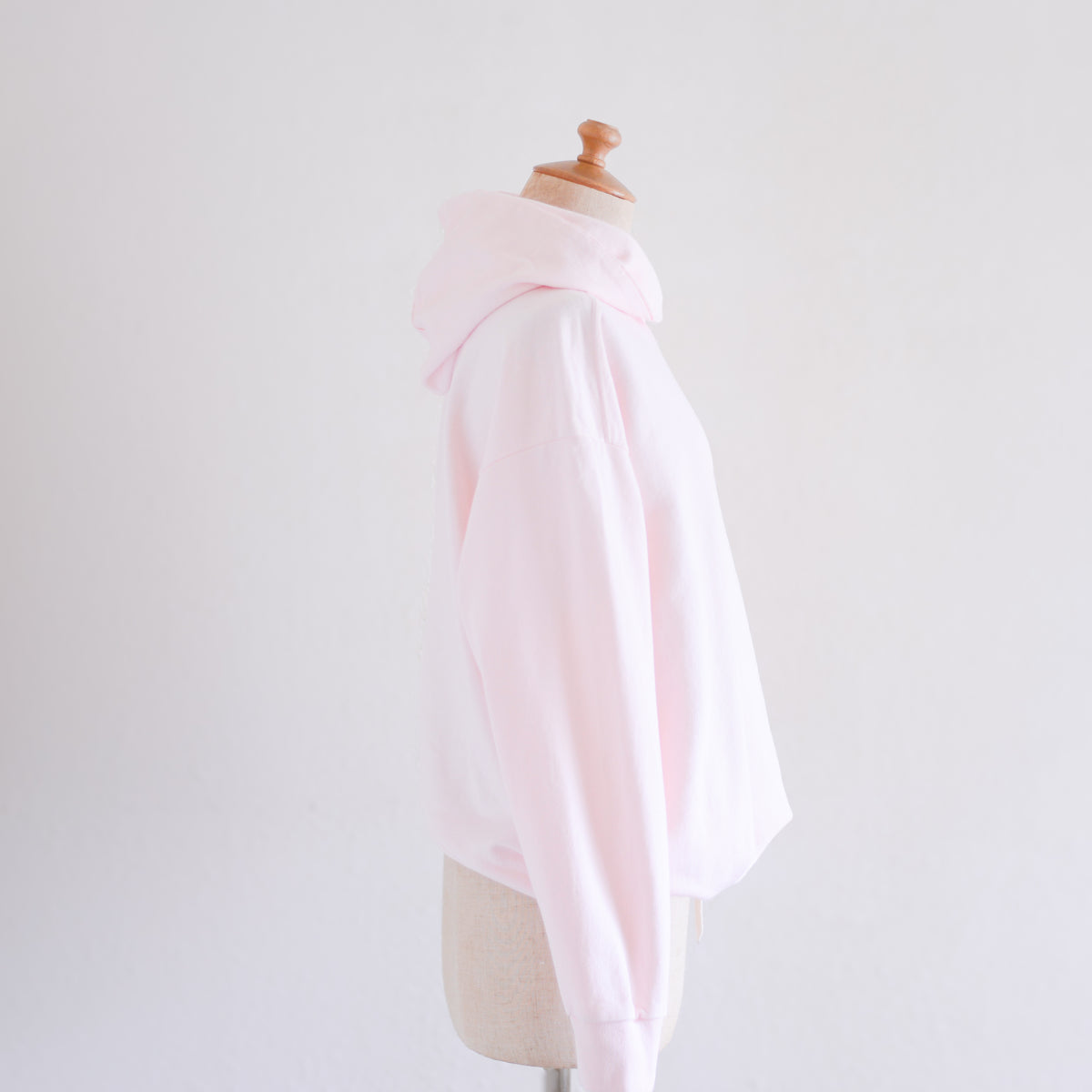 コットンブラウジングフーディ Pink
