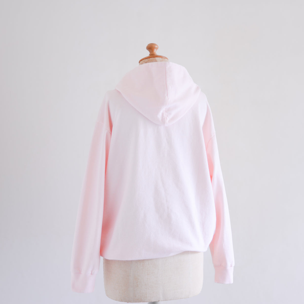 コットンブラウジングフーディ Pink
