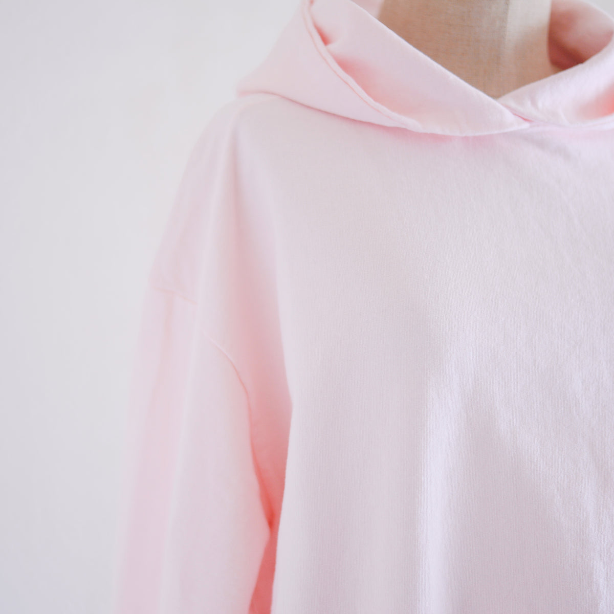 コットンブラウジングフーディ Pink