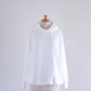 コットンブラウジングフーディ Off White
