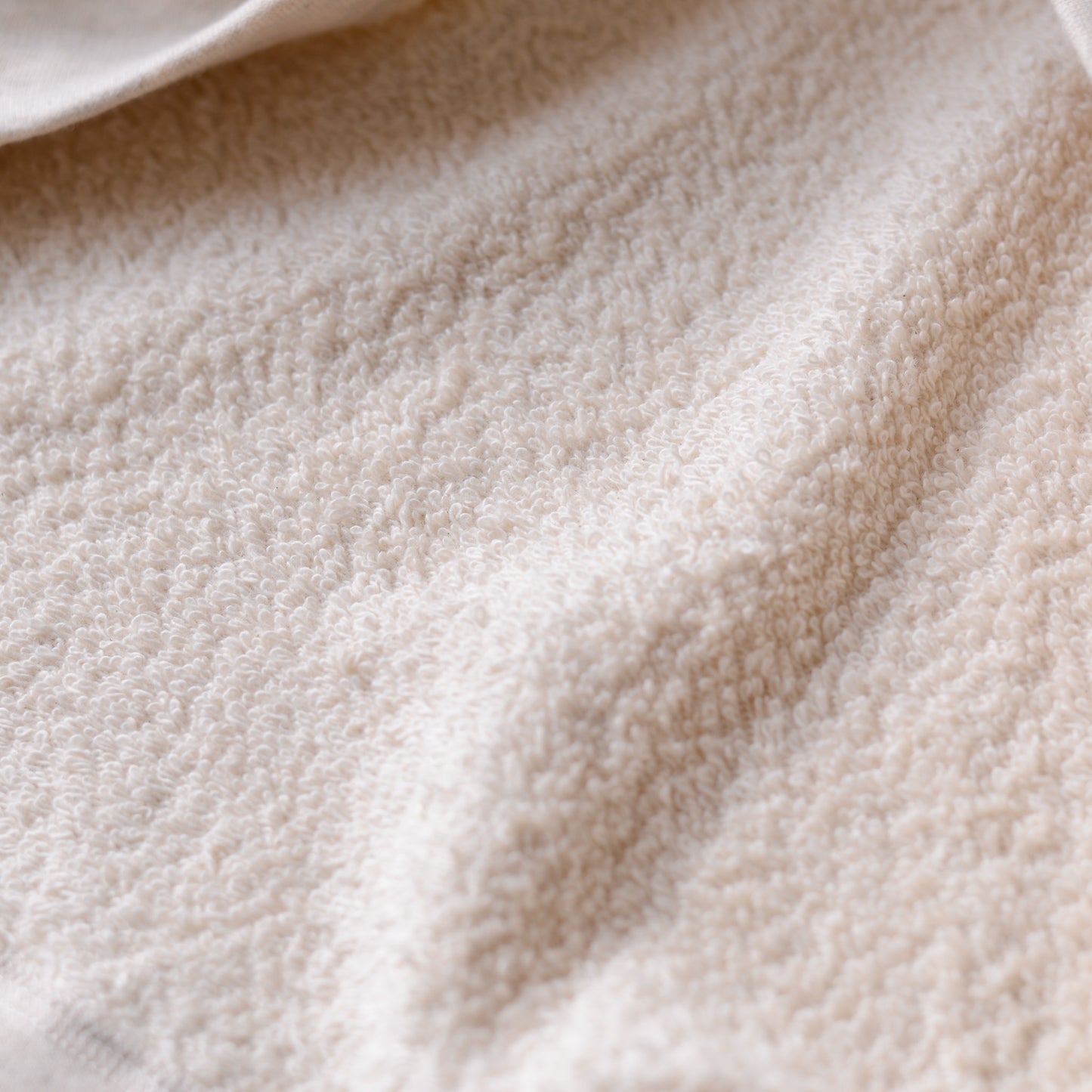 Oatmeal Cotton Fleece Hoodie