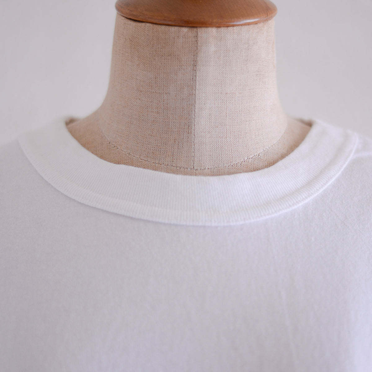 コットンローポケットTシャツ Off White