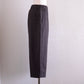 シルクネップホームスパンアンクルパンツ Dark Brown