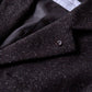 シルクネップホームスパンテーラードジャケット Dark Brown