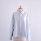 コットンフランネルラウンドカラーシャツ Light Gray