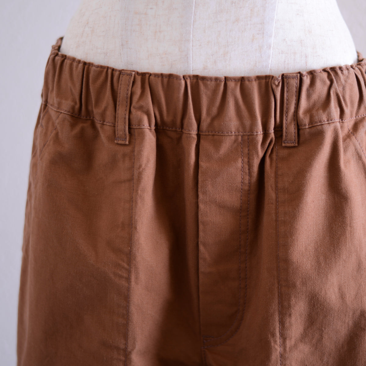 コットンワークパンツ Brown