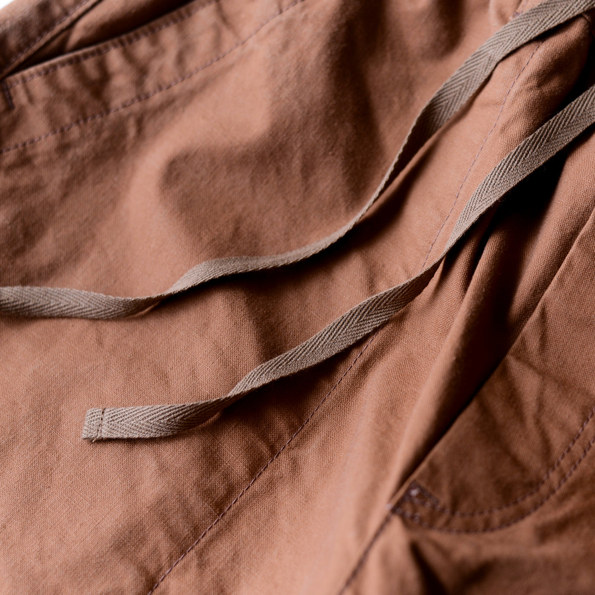 コットンワークパンツ Brown