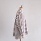 Cotton band collar striped shirt Off White x Brown