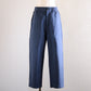コットンリネンワークパンツ Navy