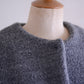 ブリティッシュウールコットンクルーベスト Charcoal Gray