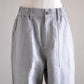 コットンリネンワークパンツ Gray