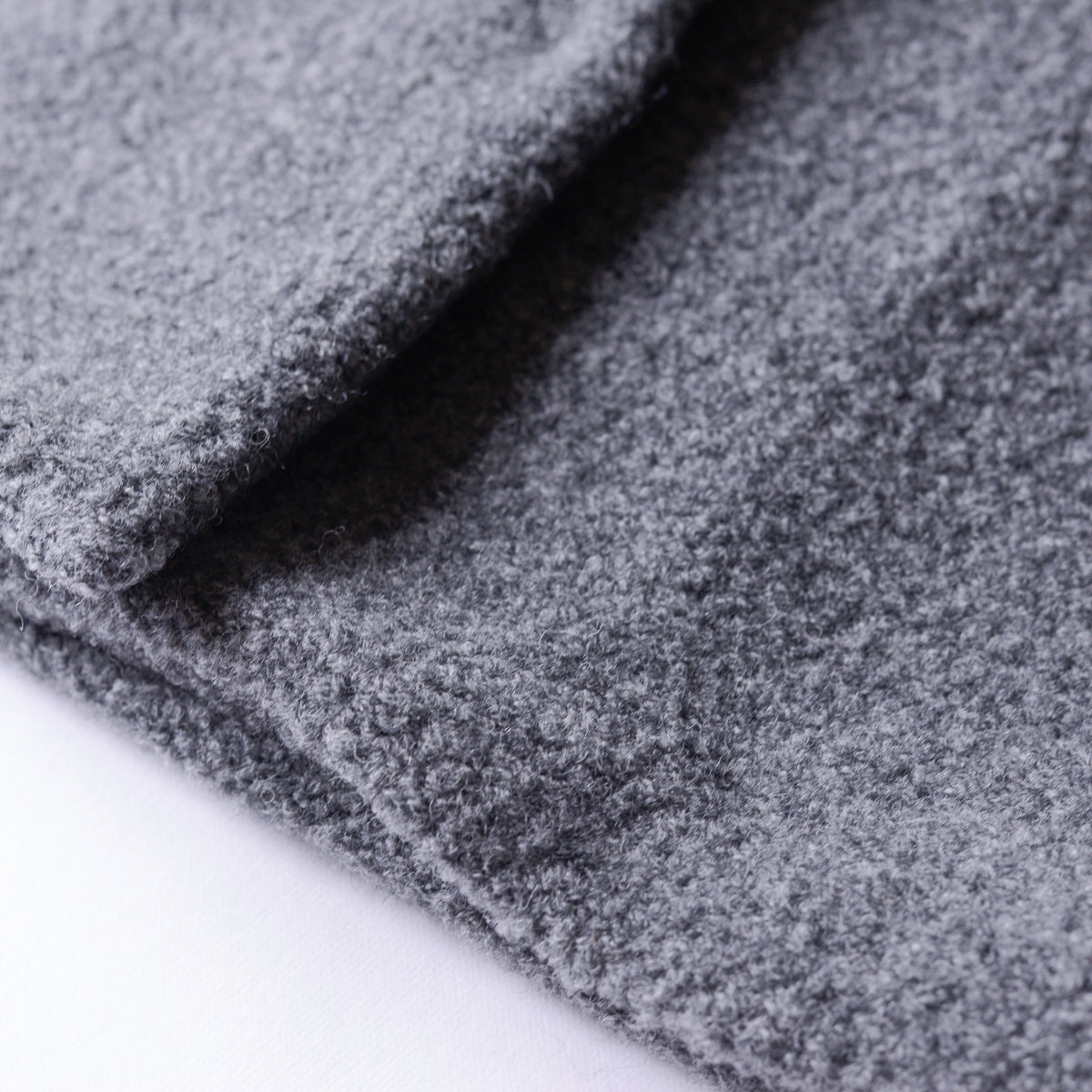 ブリティッシュウールコットンクルーベスト Charcoal Gray