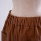 コットンタイトロングスカート Brown