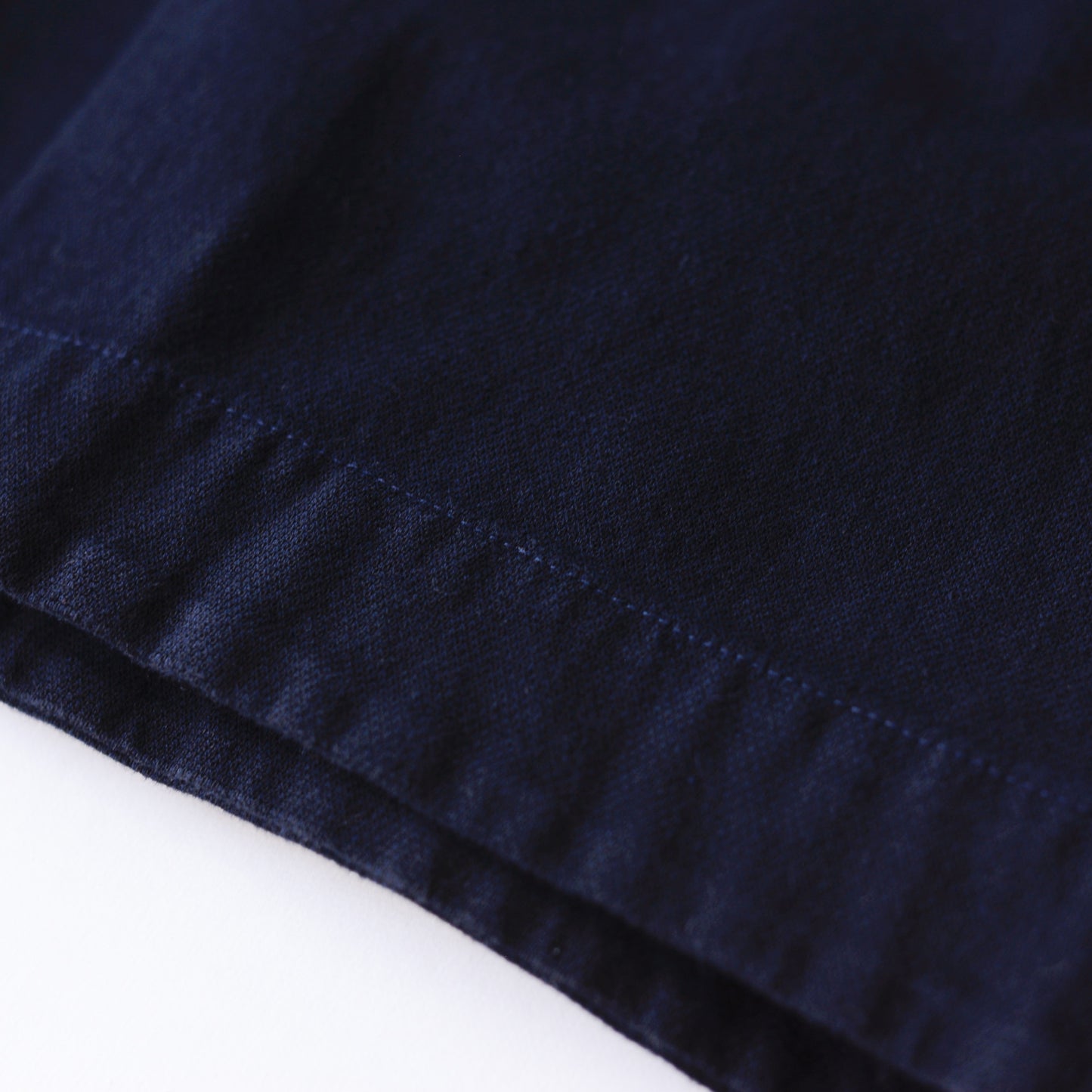 コットンワイドテーパードパンツ Black