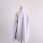 コットンワイドスプレッドカラーシャツ Off White × Khaki