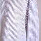 コットンワイドスプレッドカラーシャツ Off White × Khaki